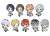 Idolish 7 Petanko Trading Rubber Strap Vol.9 (Set of 9) (Anime Toy) Item picture1