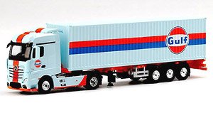 Mercedes-Benz Actros with 40ft Container `Gulf` (LHD) USA Limited (Diecast Car)