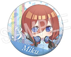 五等分の花嫁∬ 缶バッジ A 中野三玖 (キャラクターグッズ)