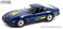 1988 Chevrolet Corvette C4 - Dark Blue with Yellow Stripes - Corvette Challenge Race Car (ミニカー) 商品画像1 サムネイル