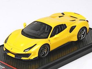 Ferrari 488 Pista Roof Closed Yelllow Modena (ミニカー)