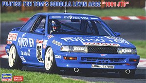 Fujitsu Ten Tom`s Corolla Levin AE92 `1991 JTC` (Model Car)