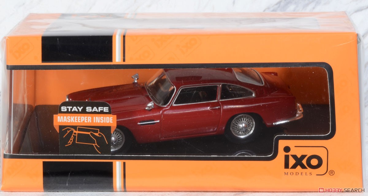 Aston Martin DB4 Coupe 1958 Red (Diecast Car) Package1