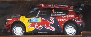 シトロエン C3 WRC 2019年ラリー・メキシコ 優勝 #1 S.Ogier / J.Ingrassia (ミニカー)