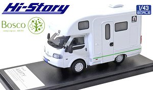 AtoZ Amity Bosco Camper (Mazda Bongo Truck 2019) Green Stripe (Diecast Car)