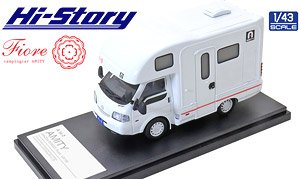 AtoZ AMITY Fiore キャンピングカー (マツダ ボンゴトラック 2019) レッドライン (ミニカー)