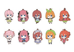 The Quintessential Quintuplets Season 2 Trading Rubber Strap (Set of 10) (Anime Toy)