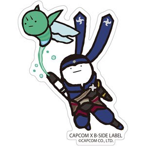 CAPCOM×B-SIDE LABEL ステッカー モンスターハンター ハンター翔虫 (キャラクターグッズ)