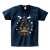 Monster Hunter Rise Monster Icon T-Shirt Navy M (Anime Toy) Item picture1