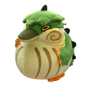 Monster Hunter Rise Deformed Plush Tetranadon (Anime Toy)