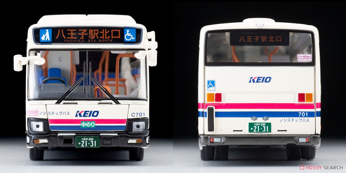 TLV-N155c 日野ブルーリボン 京王電鉄バス (ミニカー) 商品画像3