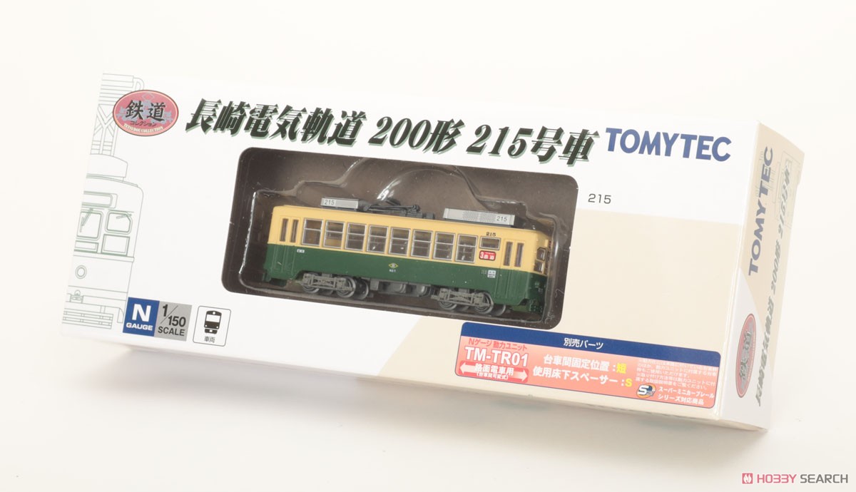 鉄道コレクション 長崎電気軌道 200形 215号 (鉄道模型) パッケージ2