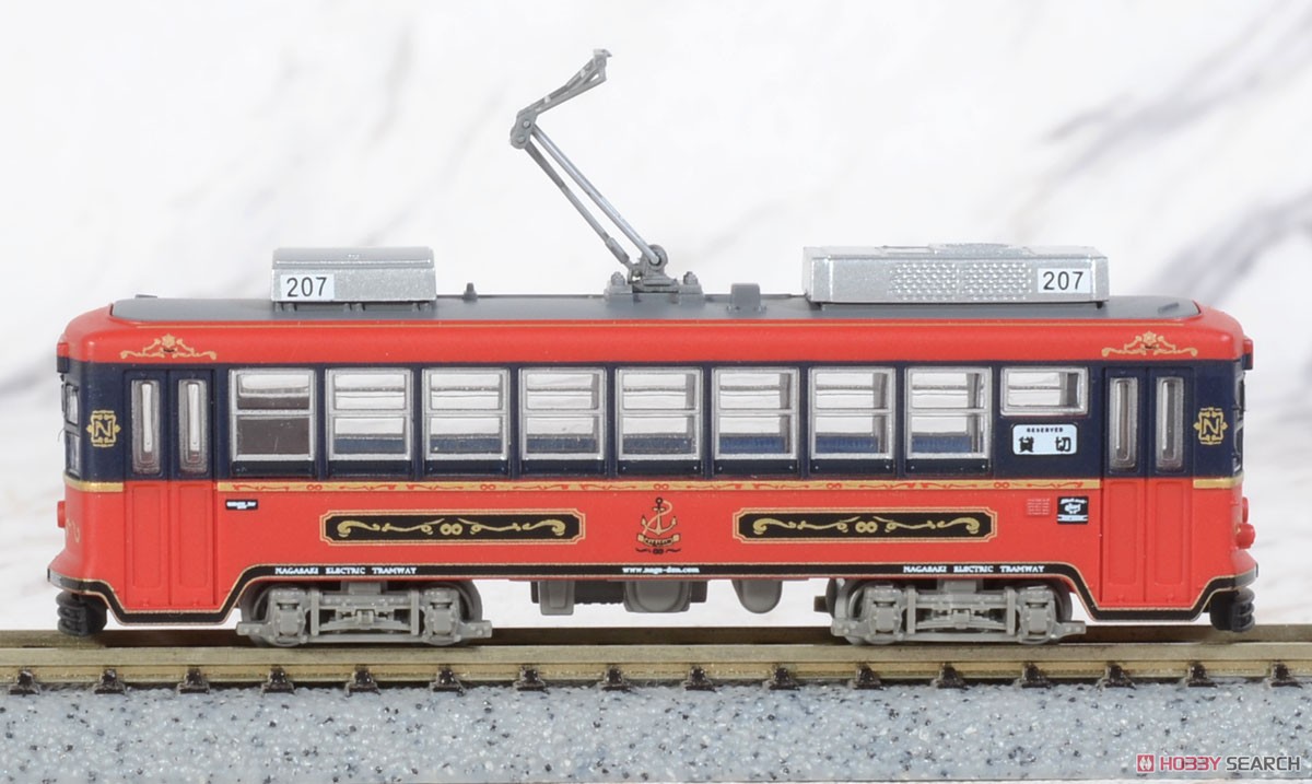 鉄道コレクション 長崎電気軌道 200形 207号 「シティクルーズあかり」 (鉄道模型) 商品画像1