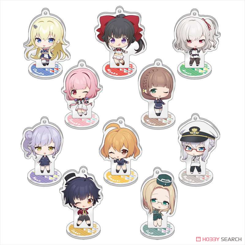 Warlords of Sigrdrifa Trading Tehepero Acrylic Stand (Set of 10) (Anime Toy) Item picture11