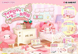 My Melody My Melody`s Room (Set of 8) (Shokugan)