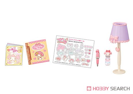 My Melody My Melody`s Room (Set of 8) (Shokugan) Item picture5