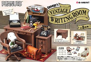 SNOOPY Snoopy`s VINTAGE WRITING ROOM (8個セット) (キャラクターグッズ)