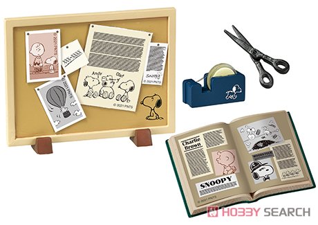 SNOOPY Snoopy`s VINTAGE WRITING ROOM (8個セット) (キャラクターグッズ) 商品画像3