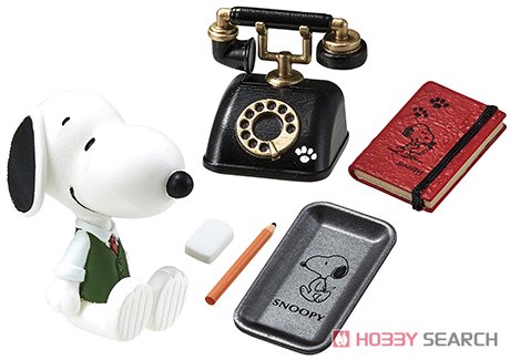 Snoopy Snoopy`s Vintage Writting Room (Set of 8) (Anime Toy) Item picture7