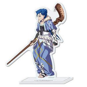 Fate/Grand Order Battle Character Style Acrylic Stand (Caster/Cu Chulainn) (Anime Toy)