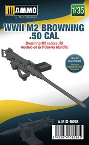 WWII M2 Browning.50 cal (Plastic model)