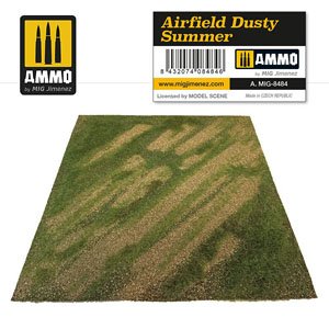 Scenic Mat : Airfield Dusty Summer (Plastic model)