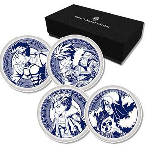 Fate/Grand Order Mini Plate (Cu Chulainn`s) (Set of 4) (Anime Toy)