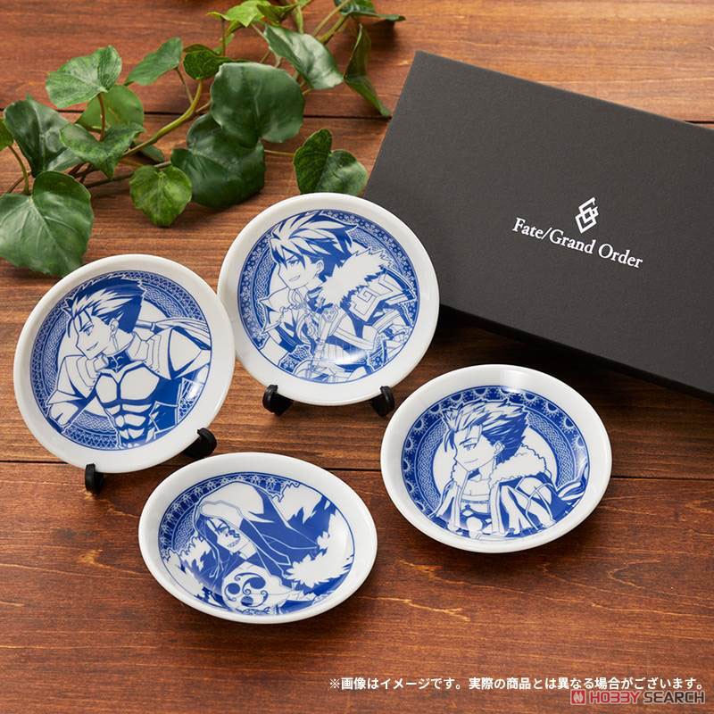 Fate/Grand Order Mini Plate (Cu Chulainn`s) (Set of 4) (Anime Toy) Other picture1