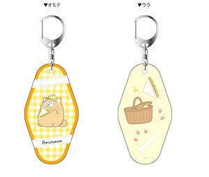 Osomatsu-san Matsuinu Reversible Key Ring Picnic Pomeranian Ver. (Anime Toy)