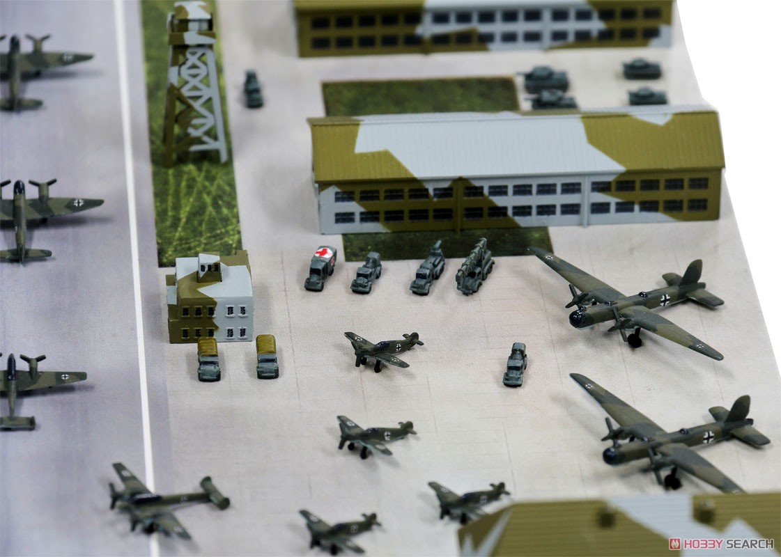 WWII ドイツ空軍基地 (プラモデル) 商品画像4
