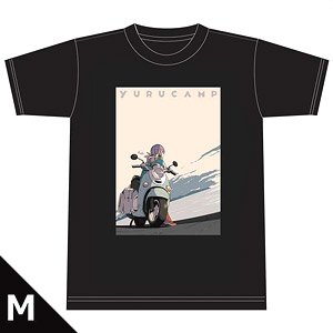 Laid-Back Camp T-Shirt C [Rin Shima] M Size (Anime Toy)