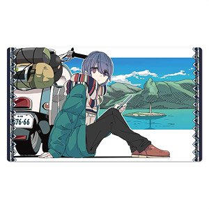 Laid-Back Camp Character Rubber Mat B [Rin Shima] (Anime Toy)