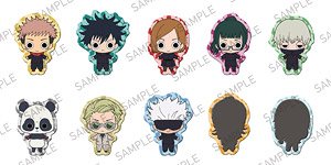 [Jujutsu Kaisen] Gyoccolle Clear Clip Badge (Set of 10) (Anime Toy)
