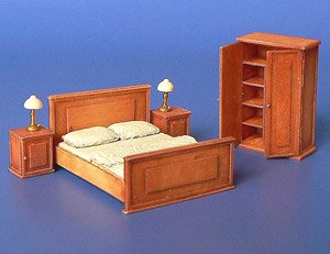 寝具と家具セット (レジン製) (プラモデル)