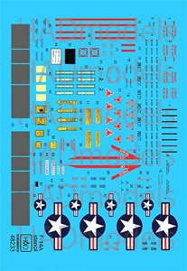 F-14A ハイビジデータステンシル (デカール)