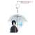 Kaguya-sama: Love is War? [Especially Illustrated] Yu Ishigami `Going Out on a Rainy Day` Big Acrylic Key Ring (Anime Toy) Item picture1