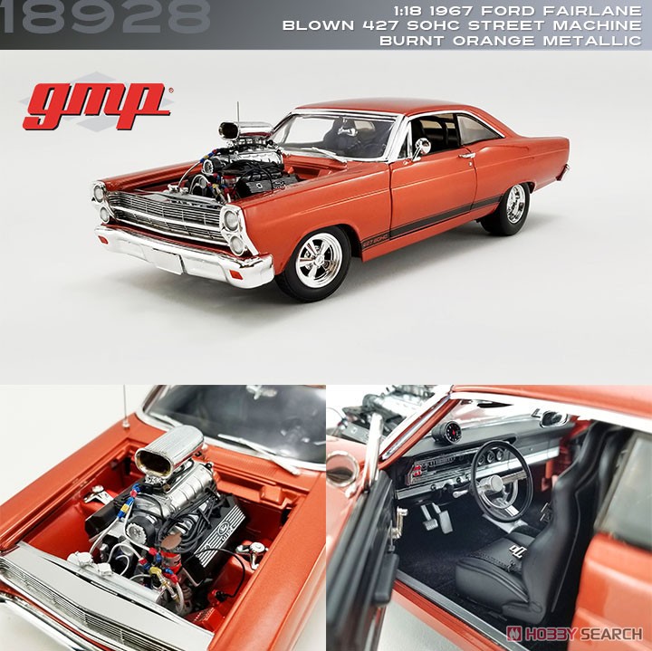 1967 Ford Fairlane Blown 427 SOHC Street Machine - Burnt Orange Metallic (ミニカー) その他の画像1