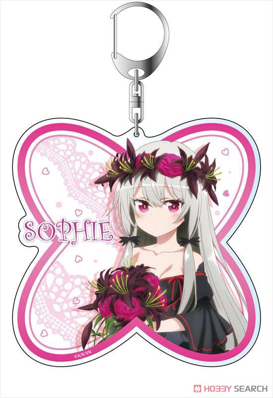 Ms. Vampire who Lives in My Neighborhood. [Especially Illustrated] Sophie (Dress) Acrylic Key Ring (Anime Toy) Item picture1