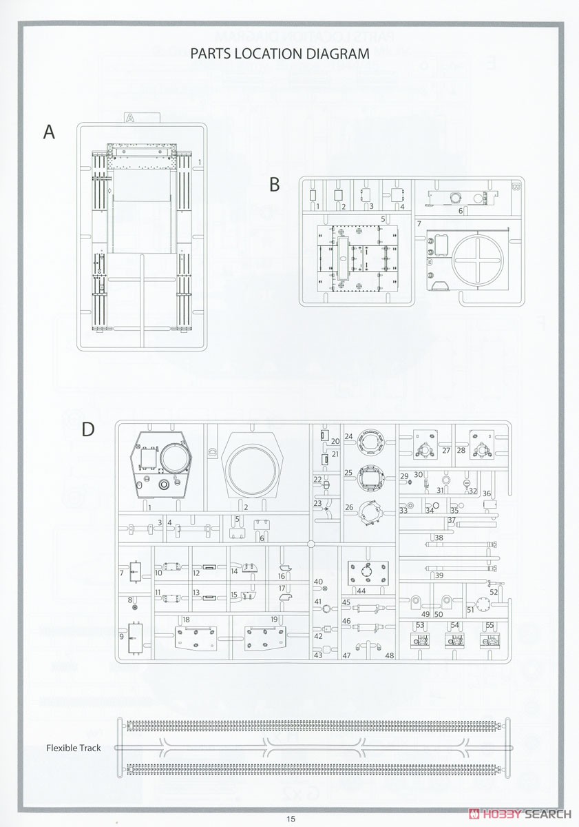 クロムウェルMk.VI 巡航戦車 (プラモデル) 設計図13