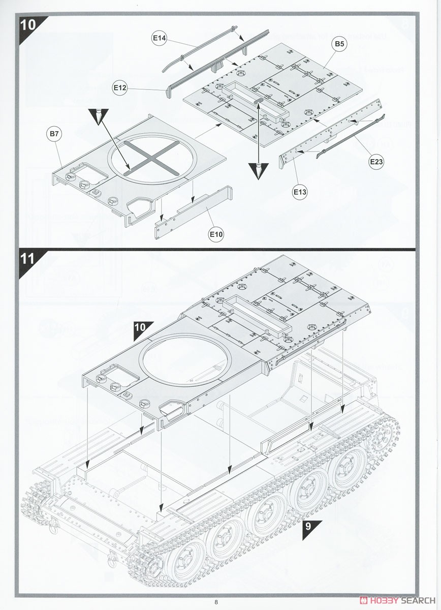 クロムウェルMk.VI 巡航戦車 (プラモデル) 設計図6