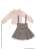 Sweet High Waist Skirt Set (Pink x Brown) (Fashion Doll) Item picture1