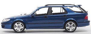 Saab 9-5 Sportcombi 2005 Blue (Diecast Car)