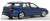 Saab 9-5 Sportcombi 2005 Blue (Diecast Car) Item picture2