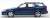 Saab 9-5 Sportcombi 2005 Blue (Diecast Car) Item picture1