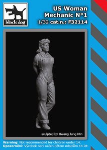 US Woman Mechanic No.1 (Plastic model)