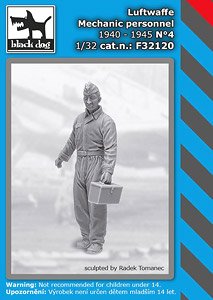 Luftwaffe Nechanic Personnel 1940-1945 No.4 (Plastic model)
