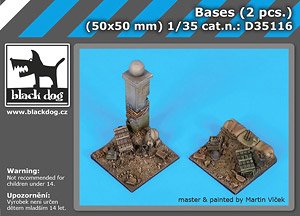 Base (2 Pieces) (Plastic model)