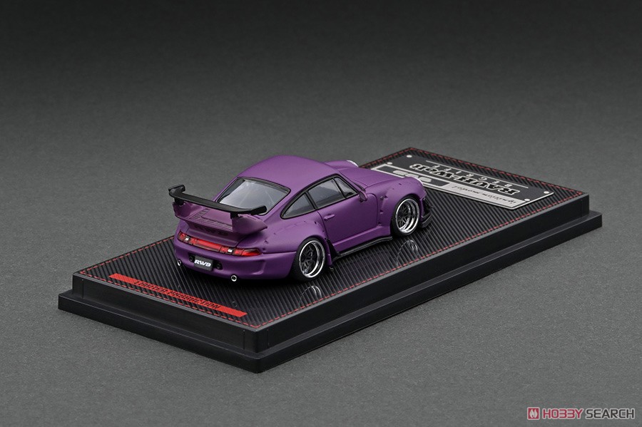 RWB 993 Matte Purple with Mr.Nakai Metal Figure (Diecast Car) Item picture2
