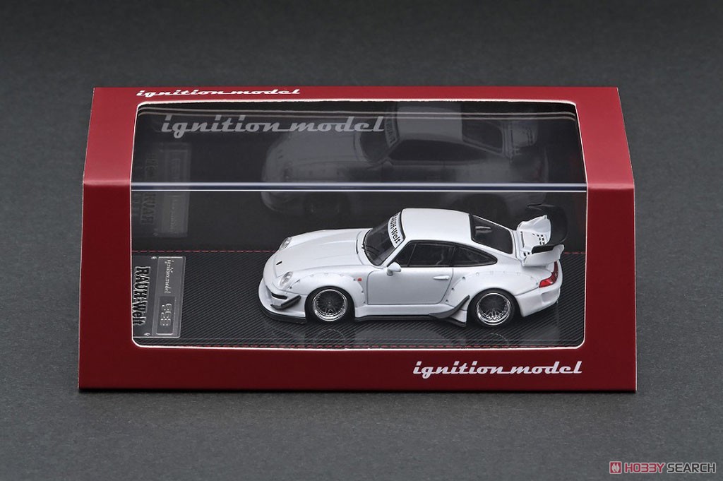 RWB 993 Matte Pearl White (Diecast Car) Package1