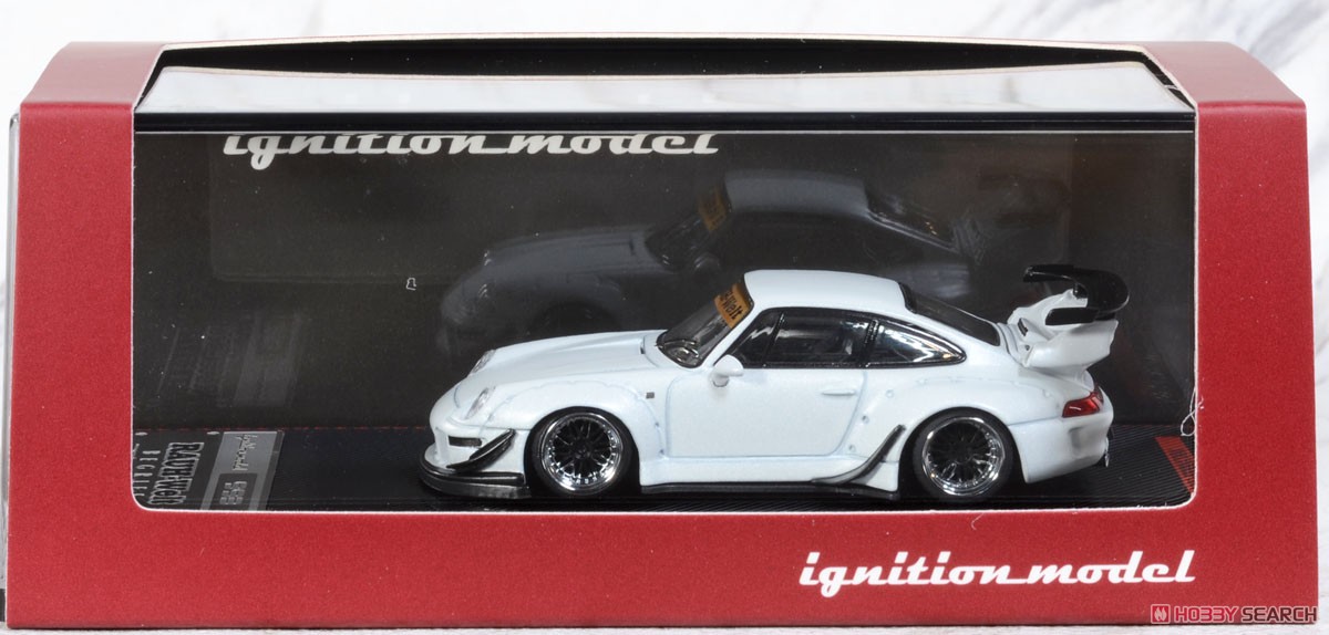 RWB 993 Matte Pearl White (Diecast Car) Package2